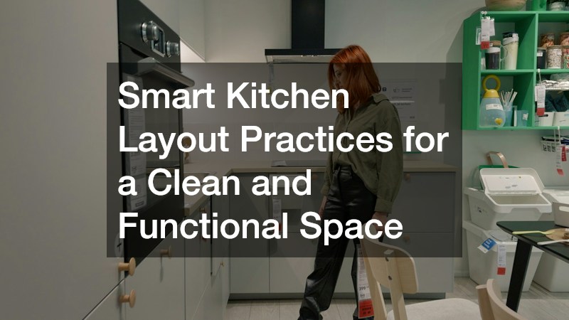 Smart Kitchen Layout Practices for a Clean and Functional Space